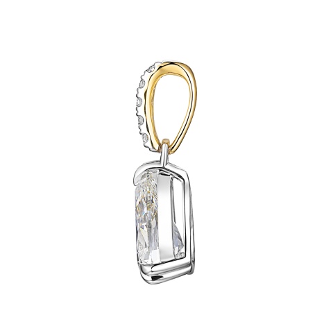 Zawieszka z diamentami laboratoryjnymi (P96122 0,50ct YW LGD)