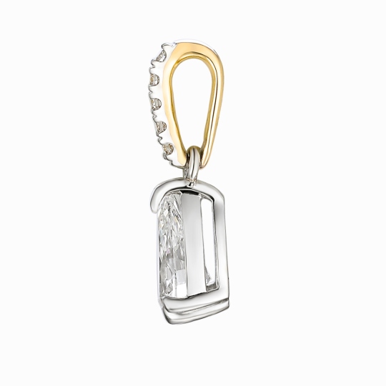 Zawieszka z diamentami laboratoryjnymi