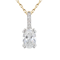 Zawieszka z diamentami laboratoryjnymi