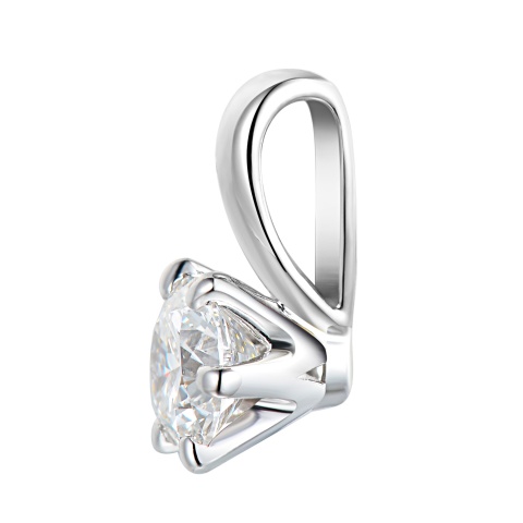 Zawieszka z diamentem laboratoryjnym (P58829 0,53ct W LGD)