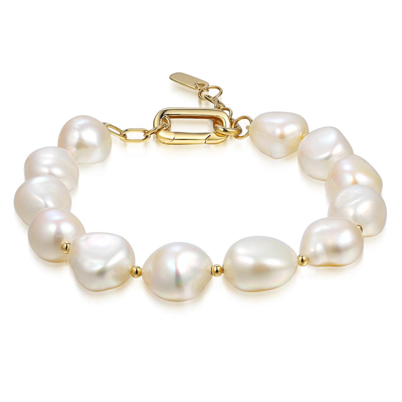 Bransoletka złota z perłami (B09786 Y PL)