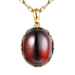 Zawieszka z granatem (P97688 Y GT) - zdjęcie: 2