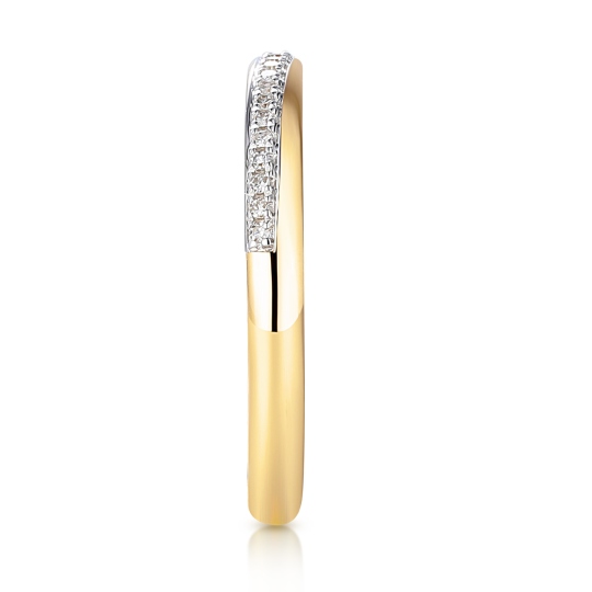 Pierścionek z diamentami (R92392 Y): 10