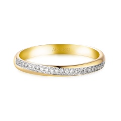 Pierścionek z diamentami (R92392 Y)