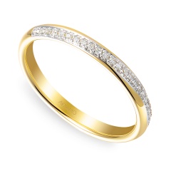 Pierścionek z diamentami (R92392 Y)