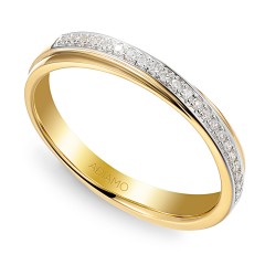 Pierścionek z diamentami (R92395 Y)