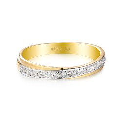 Pierścionek z diamentami (R92395 Y): 14 - zdjęcie: 3