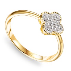 Pierścionek z diamentami (R98900 Y)