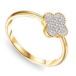 Pierścionek z diamentami (R98900 Y): 13 - zdjęcie: 2