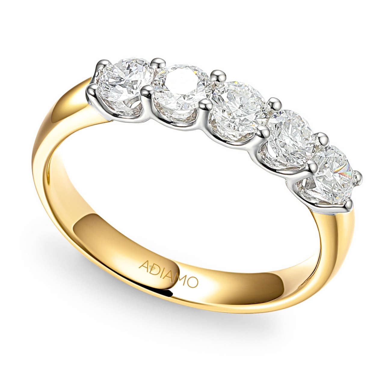 Pierścionek z diamentami (R81985 YW): 7