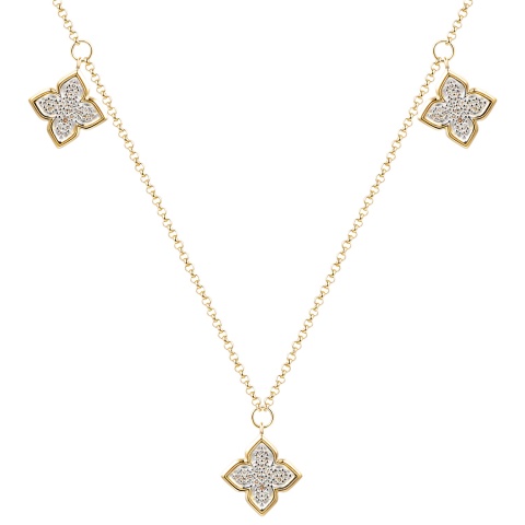 Naszyjnik z diamentami (N12240 Y G)