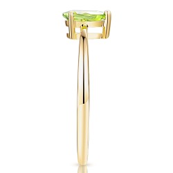 Pierścionek z perydotem (R43737 Y PT): 12 - zdjęcie: 5