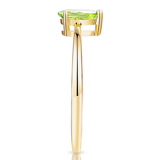 Pierścionek z perydotem (R43737 Y PT): 12