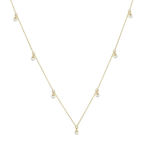 Naszyjnik z perłami (N09732 Y PL)