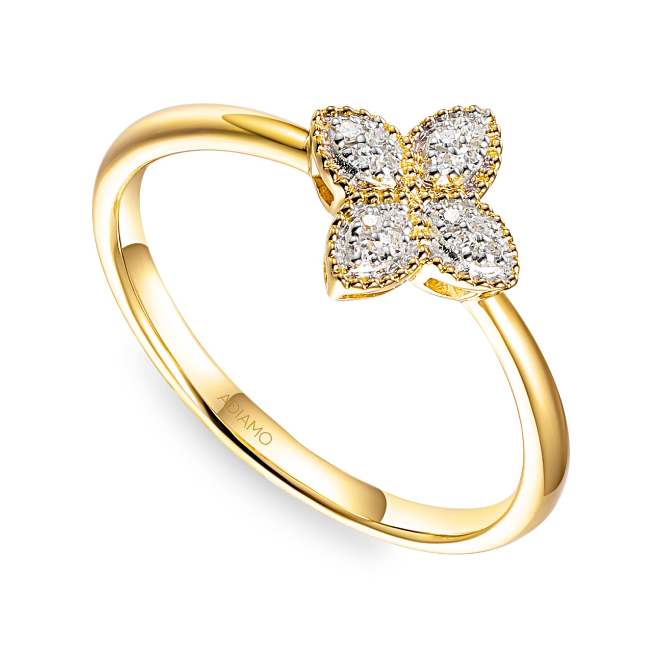 Pierścionek z diamentami (R98895 Y): 13