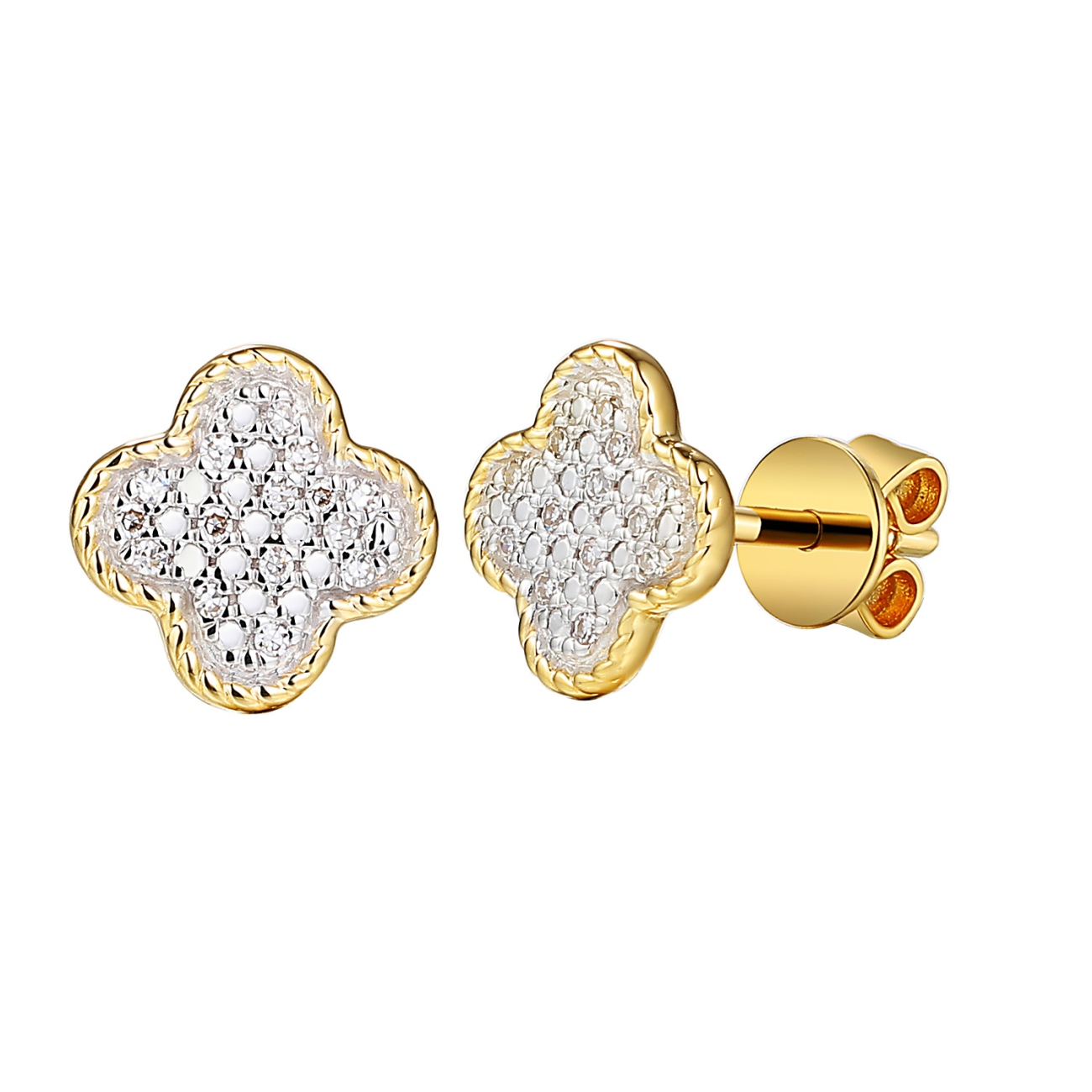 Kolczyki z diamentami (E98900 Y S )