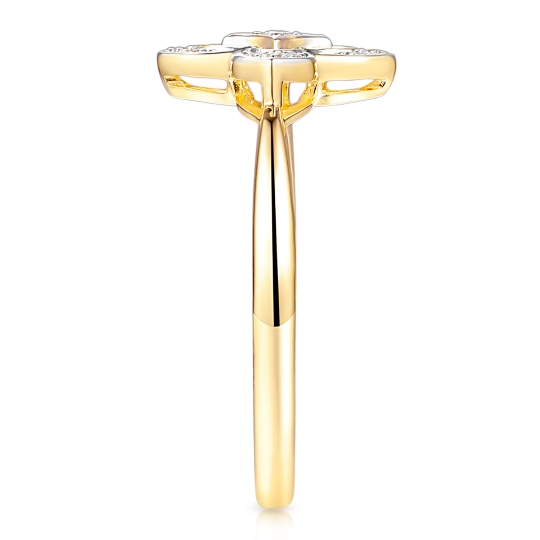 Pierścionek z diamentami (R98899 Y): 10