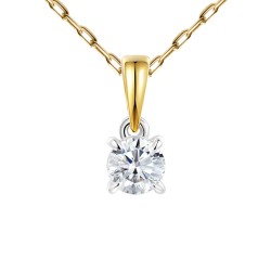 Zawieszka z diamentem laboratoryjnym - zdjęcie: 2