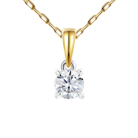 Zawieszka z diamentem laboratoryjnym