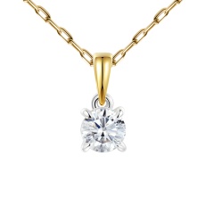 Zawieszka z diamentem laboratoryjnym