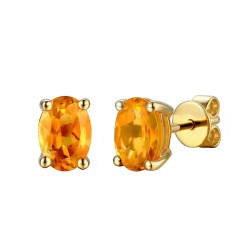 Komplet biżuterii z cytrynami (E43062YCT+P43062YCT+R43062YCT) - zdjęcie: 5