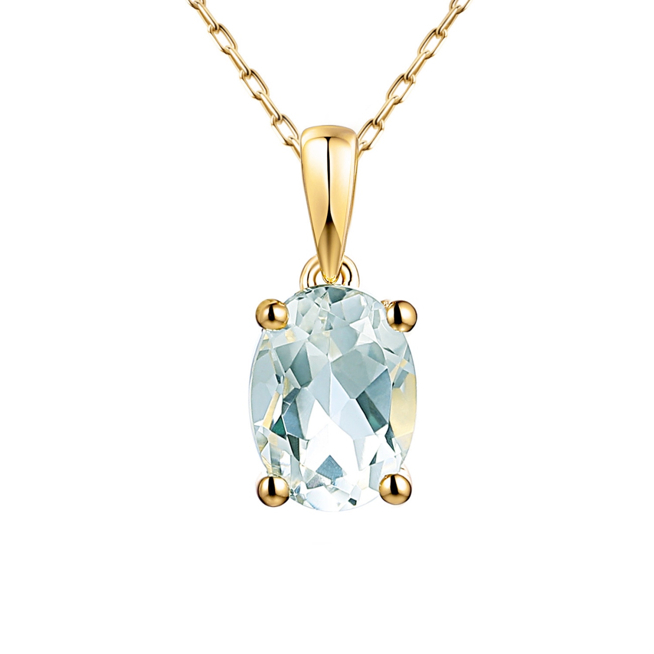 Zawieszka z akwamarynem (P43062 Y AQ)