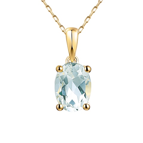 Zawieszka z akwamarynem (P43062 Y AQ)