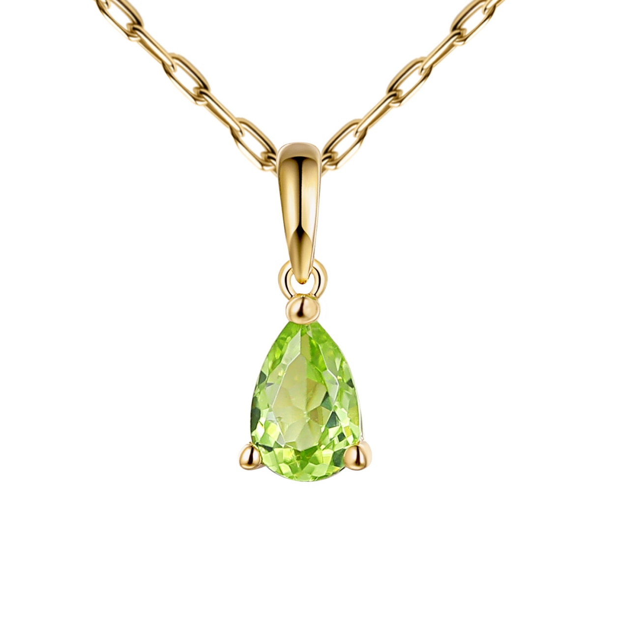 Zawieszka z perydotem (P43737 Y PT)