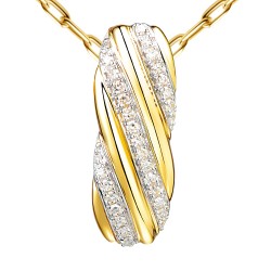 Zawieszka z diamentami (P98890 Y) - zdjęcie: 2