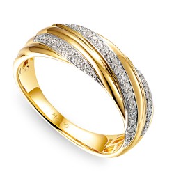 Pierścionek z diamentami (R98890 Y): 10 - zdjęcie: 2