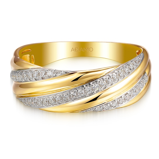 Pierścionek z diamentami (R98890 Y): 10