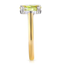 Pierścionek z żółtym diamentem laboratoryjnym (R96118 2,23ct YW LGDY): 15 - zdjęcie: 5