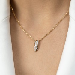 Zawieszka z diamentami (P98890 Y) - zdjęcie: 3