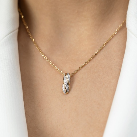 Zawieszka z diamentami (P98890 Y)