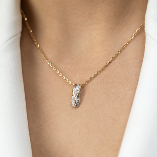 Zawieszka z diamentami (P98890 Y)