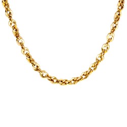 Łańcuszek złoty, splot irydia, 50 cm - 5,30g (N77780 Y) - zdjęcie: 2