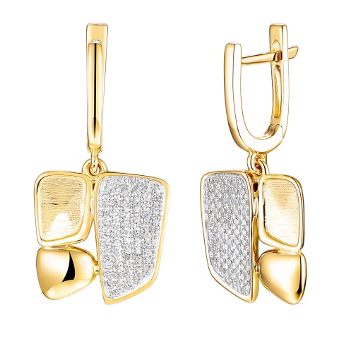 Kolczyki z diamentami (E100449 Y A)