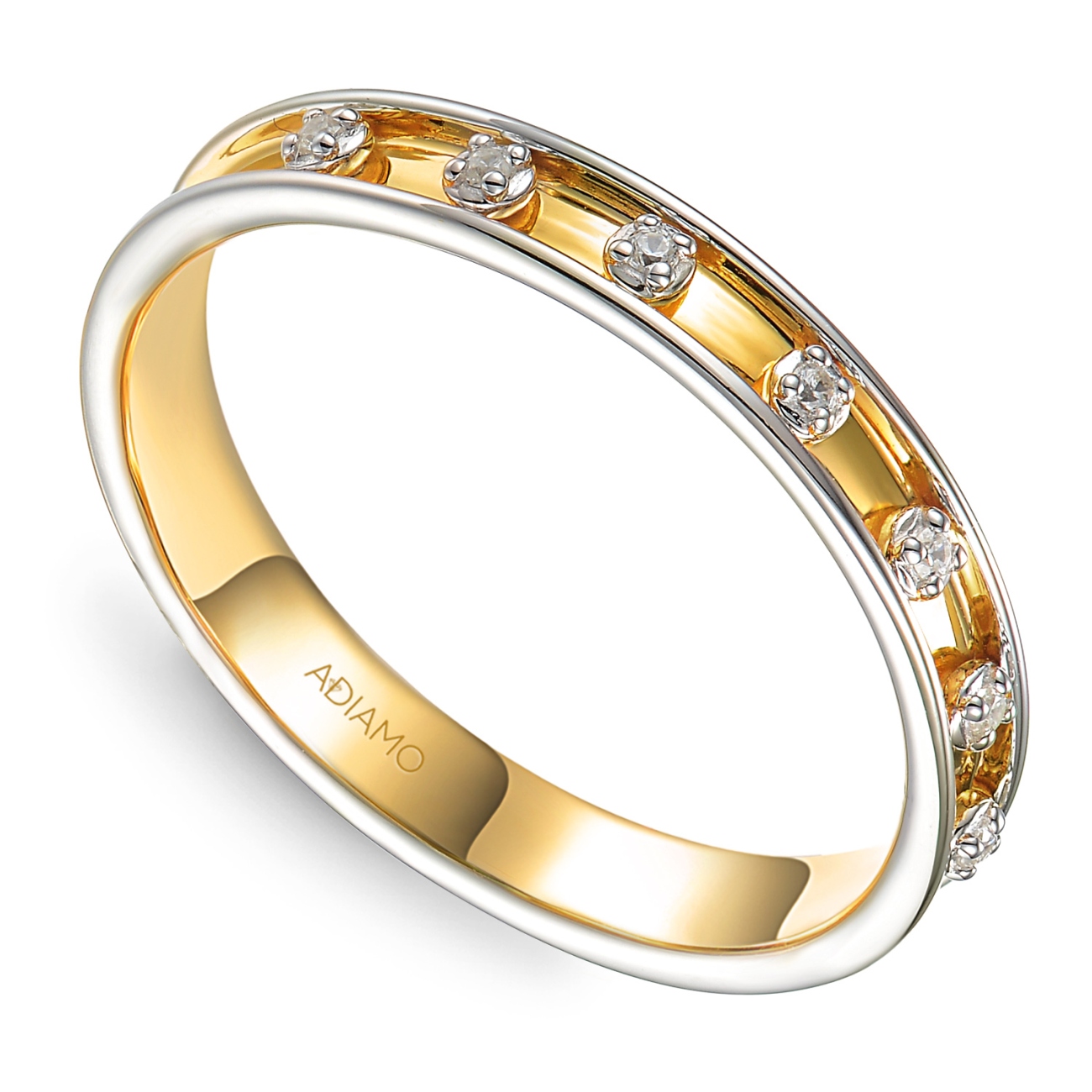 Obrączka z diamentami, 3 mm (O-R99900 YW): 8