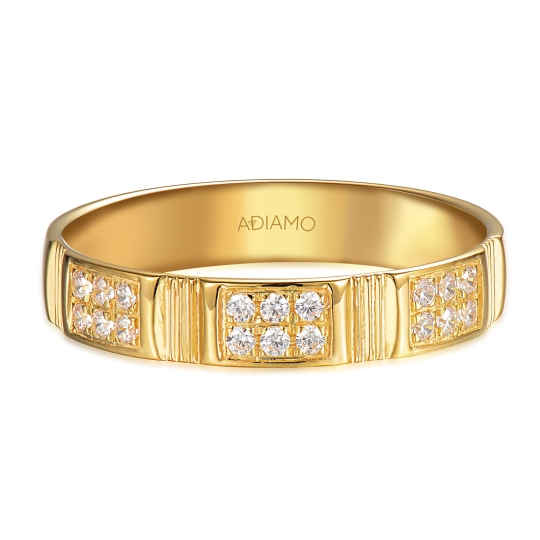 Obrączka z diamentami, 3,7 mm (O-R99902 Y): 8