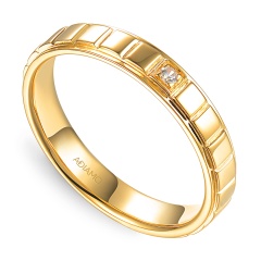 Obrączka z diamentem, 3,5 mm (O-R99906 Y)