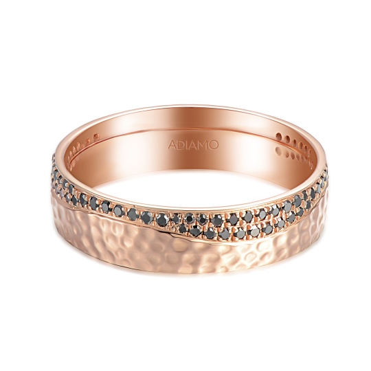 Obrączka z czarnymi diamentami, 5 mm (O-R99874 R BD): 8