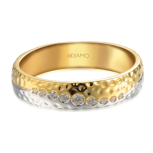 Obrączka z diamentami, 4,5 mm (O-R99894 YW): 8