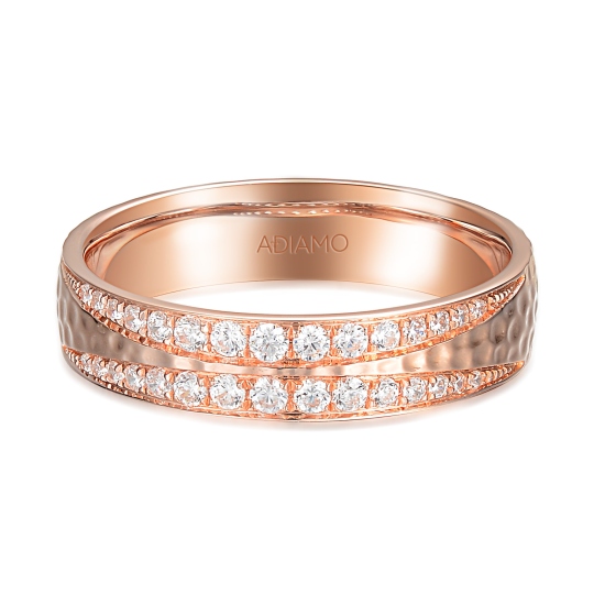 Obrączka z diamentami, 4,5 mm (O-R99890 R): 8