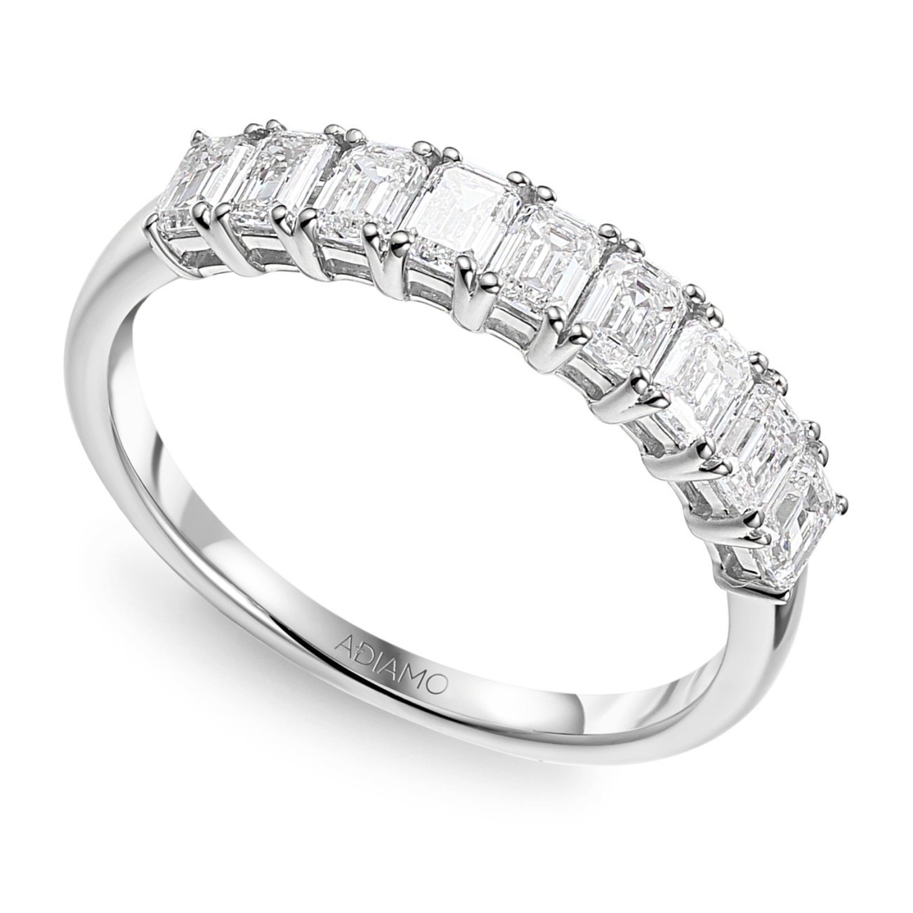 Pierścionek obrączkowy z diamentami laboratoryjnymi (R100542 W LGD): 13