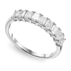 Pierścionek obrączkowy z diamentami laboratoryjnymi (R100542 W LGD)