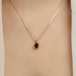 Zawieszka z granatem - zdjęcie: 3