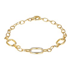 Bransoletka z diamentami (B09905 Y)