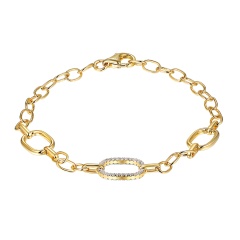 Bransoletka z diamentami (B09905 Y)