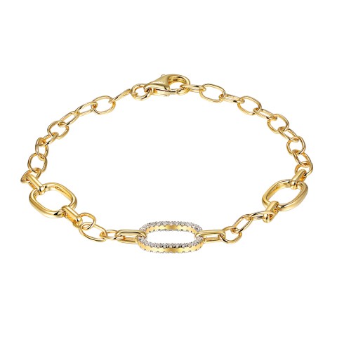 Bransoletka z diamentami (B09905 Y)