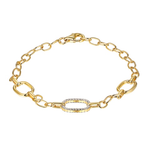 Bransoletka z diamentami (B09905 Y)